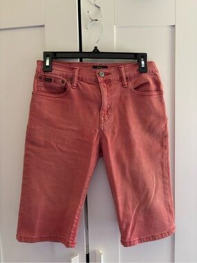 Polo by Ralph Lauren Coral Pink Denim Shorts